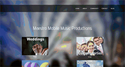 Desktop Screenshot of m3pdj.com